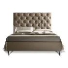 Doppelbett mit Staukasten und Untergestell 160x190 Made in Italy - Sallie Viadurini