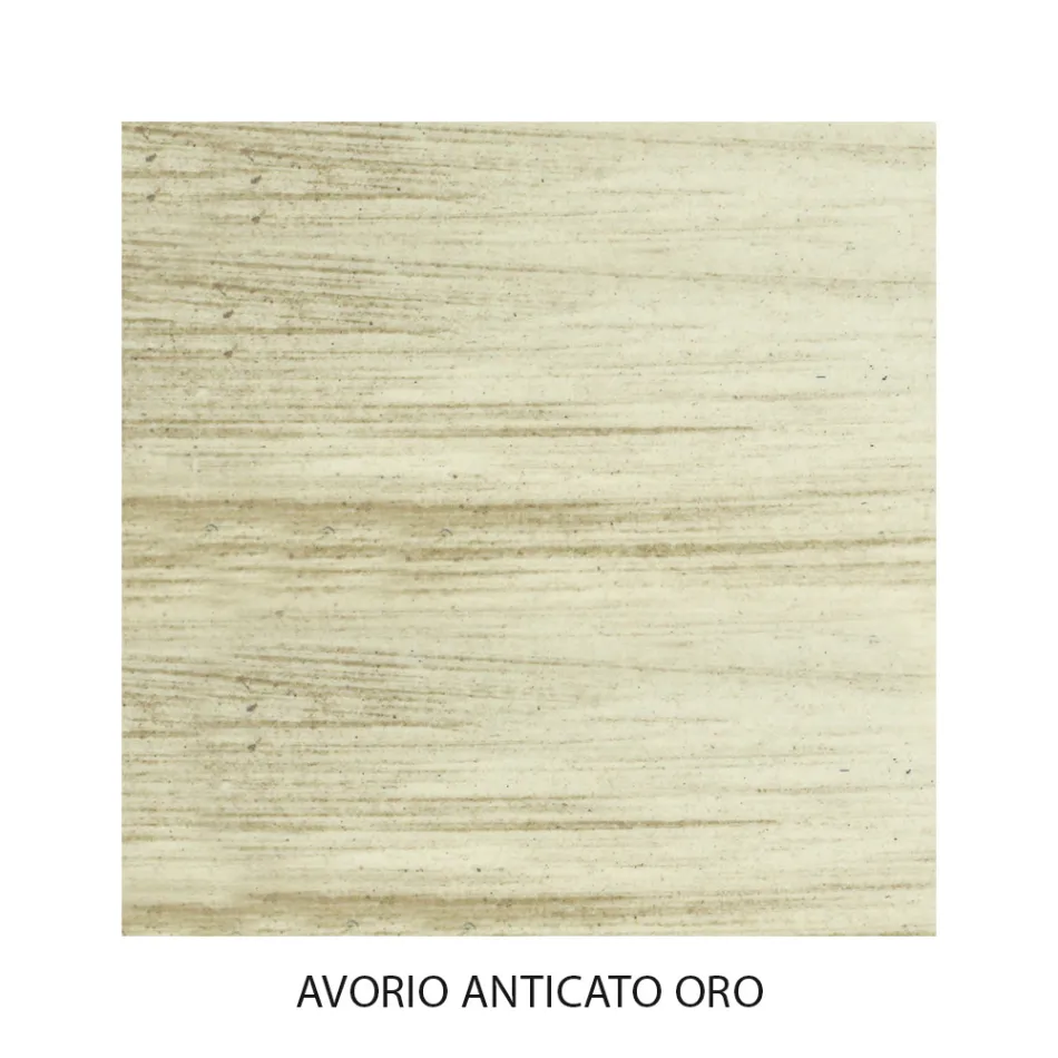 Doppelbett mit Bettrahmen aus Eisen, hergestellt in Italien – Pongo Viadurini