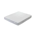 Doppelbett mit passendem Fußteil, Matratze und 2 Nachttischen – Nebbia Viadurini