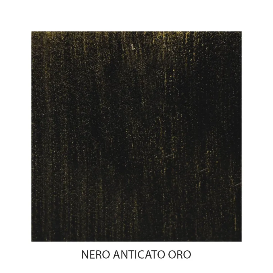 Doppelbett mit Kopfteil und Bettrahmen aus Eisen, hergestellt in Italien – Ausführung Viadurini