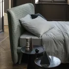 Doppelbett, ohne Behälter, modernes Design Corolle von Bolzan Viadurini