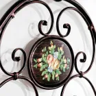 Doppelbett mit schmiedeeisernen Design Handwerk Alexa Viadurini