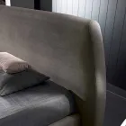 Gepolstertes Doppelbett mit modernen Behälter 160x190 / 200 Reby Viadurini