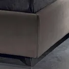 Gepolstertes Doppelbett mit modernen Behälter 160x190 / 200 Reby Viadurini