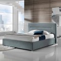 Doppelbett, gepolstert, modern, Aufbewahrungsbox 160x190/200 cm Sun