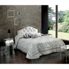 Gepolsterte Doppelbett handgefertigt aus massivem Eisen Gracie Viadurini