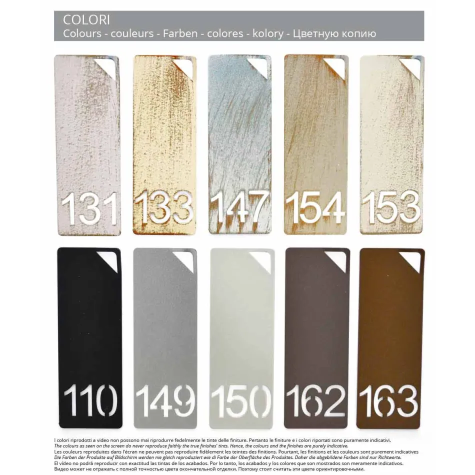 Doppelbett Schmiedeeisen Perseus Viadurini