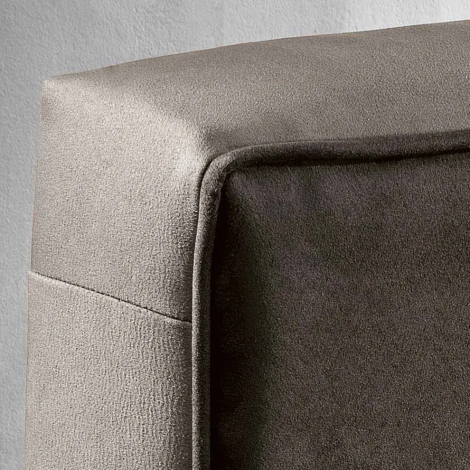 Modernes Doppelbett mit Aufbewahrungsbox 160x190 / 200 cm Gin Viadurini