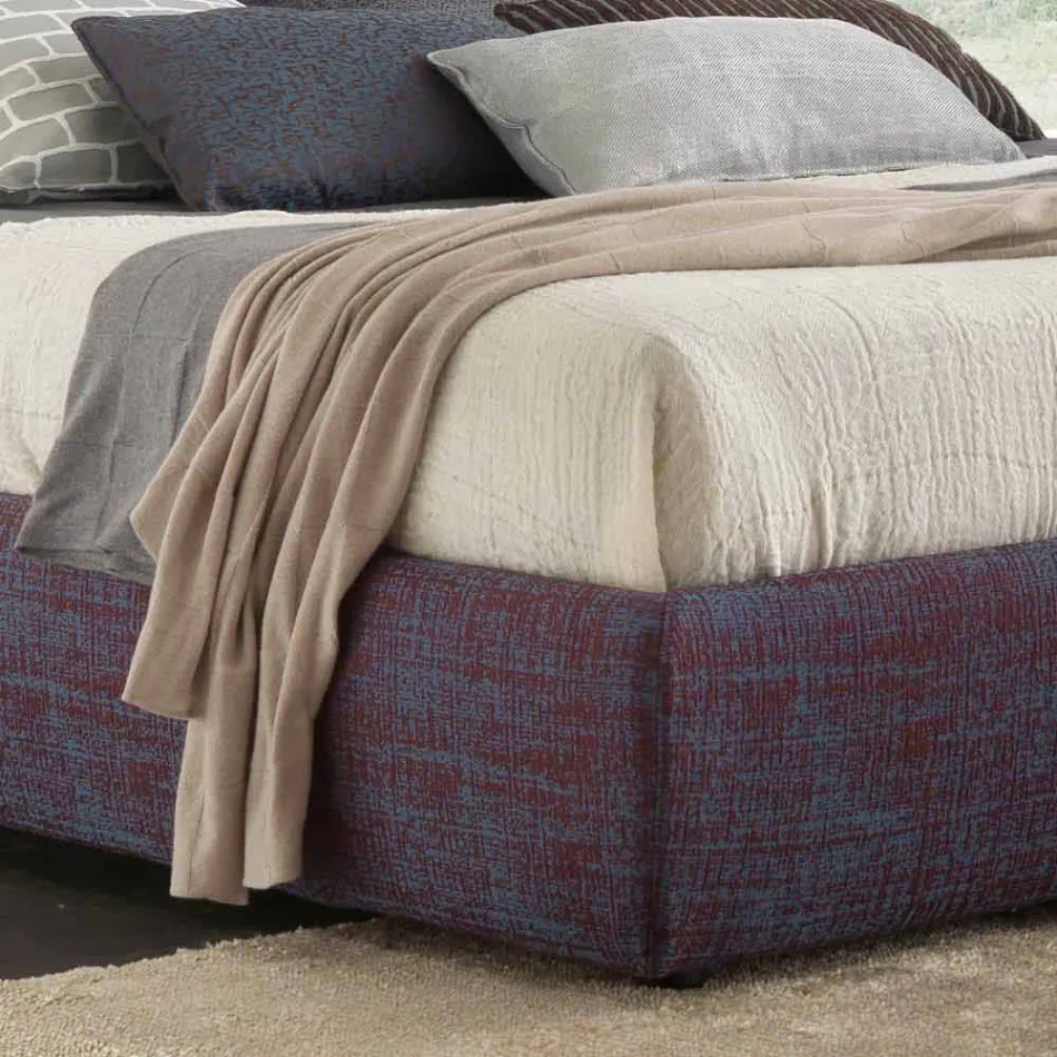 Modernes Doppelbett mit Stauraum, Gaya New von Bolzan Viadurini