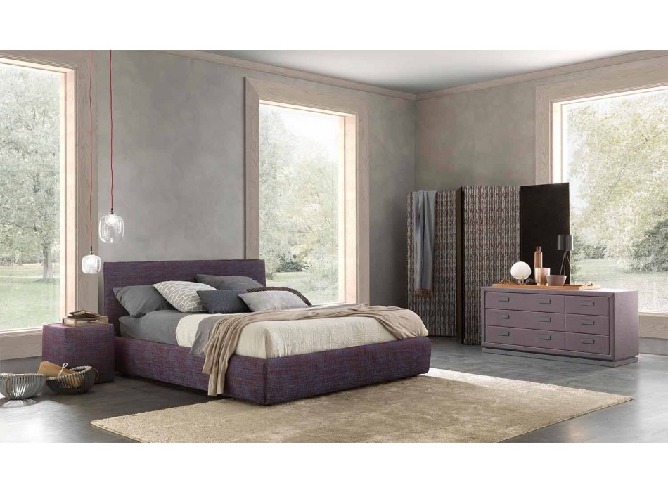 Modernes Doppelbett ohne Stauraum, Gaya New von Bolzan Viadurini