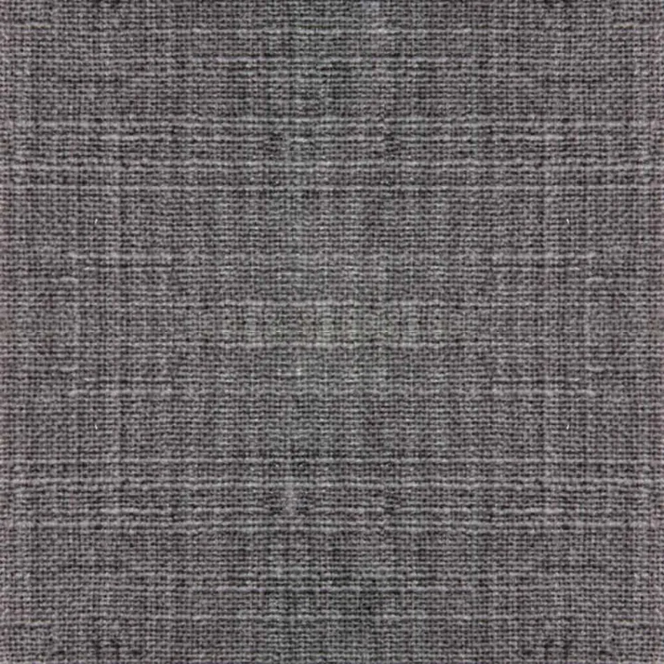 Doppelbett aus Stoff gepolstert mit schwarzen Füßen Made in Italy - Bandola Viadurini