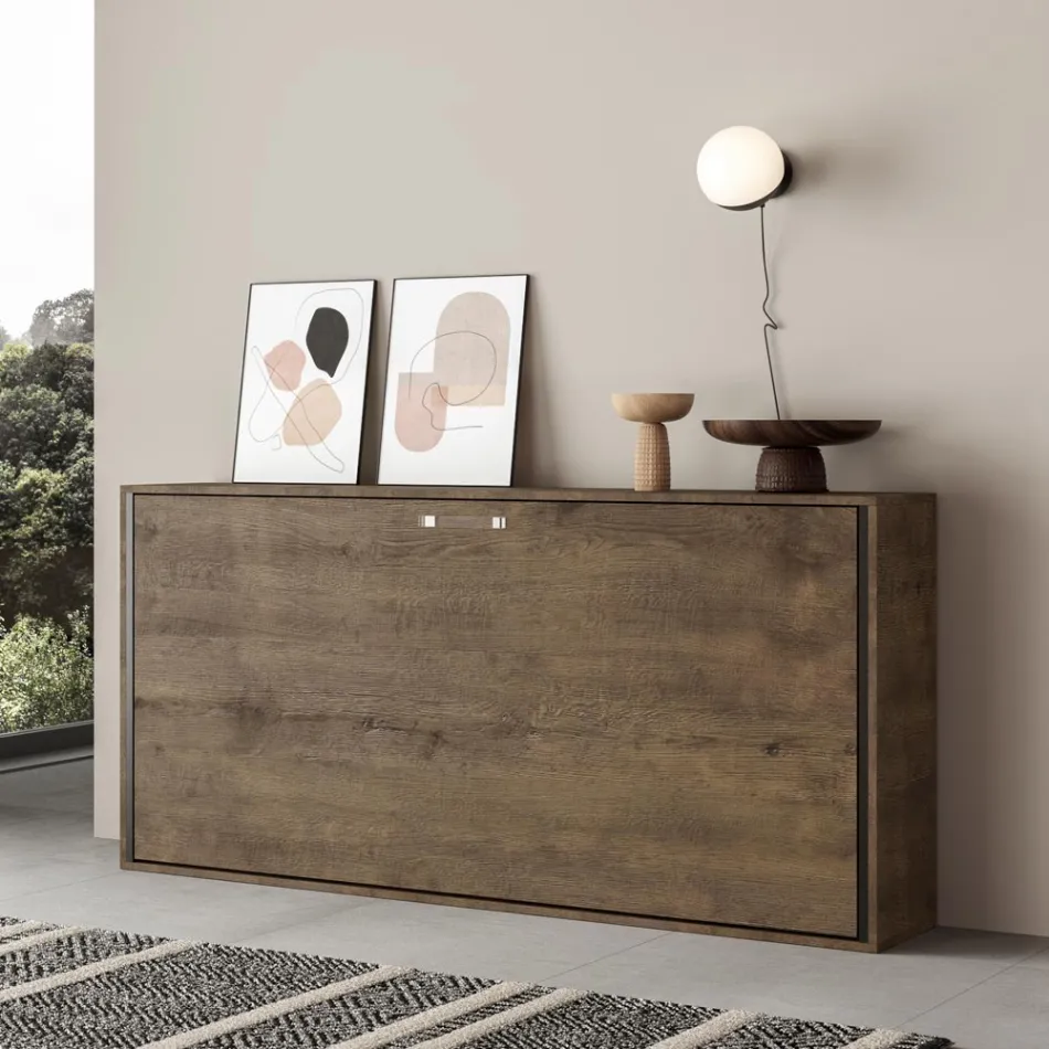 Horizontales Klappbett, Made in Italy – Collaborative Viadurini