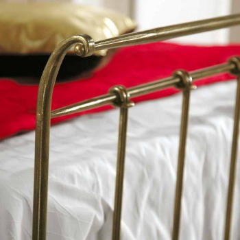 Queen-Size-Bett aus Schmiedeeisen voll Kelly made in Italy