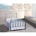 Jugend Queen Size Bett aus Schmiedeeisen Diamante