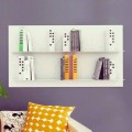 Design Wand Bücherschrank Skyline 130x70 Mabele