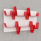 Library Motiv Battikuore 130x87 (2 Ebenen) Mabele Viadurini