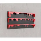 Library Motiv Kolata 130x70 (3 Böden) Mabele Viadurini