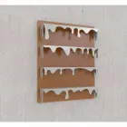 Library Motiv Kolata 90x110 (4 Regale) Mabele Viadurini