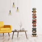 Modernes Säulen-Bücherregal Zia Ortensia aus Buchenholz made in Italy Viadurini