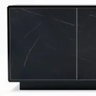 Sideboard mit 3 Türen und lackierter und laminierter Struktur, hergestellt in Italien – Ferrara Viadurini