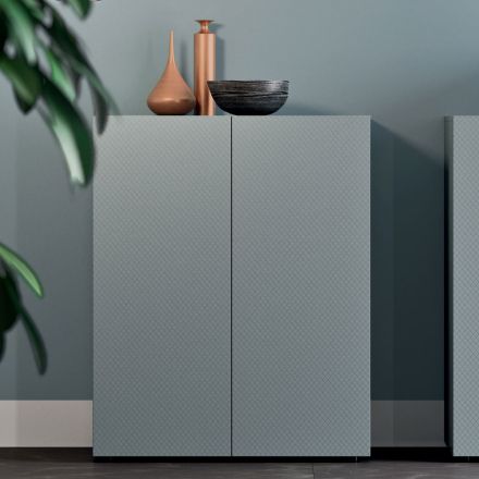 Hochwertiges Wohnzimmer-Sideboard aus ökologischem Holz Made in Italy - Nazife Viadurini