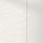 Wohnzimmer-Sideboard aus weißem MDF mit Basrelief Made in Italy - Stilea Viadurini