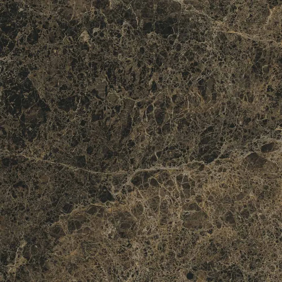 3-türiges Sideboard aus Holz mit schräger Kante und Keramikplatte - Mondolfo Viadurini