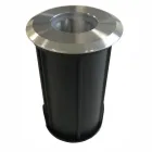 Marker 2W Led Outdoor Rundstrahler aus Edelstahl 316, 4 Stück - Solina Viadurini