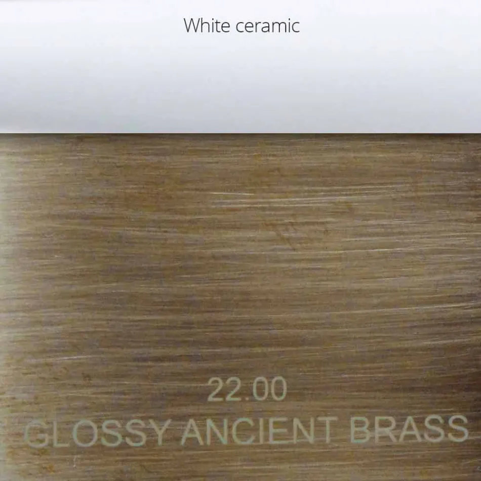 Klassischer Bodenmischer für Badewanne Made in Italy Messing - Omidio Viadurini