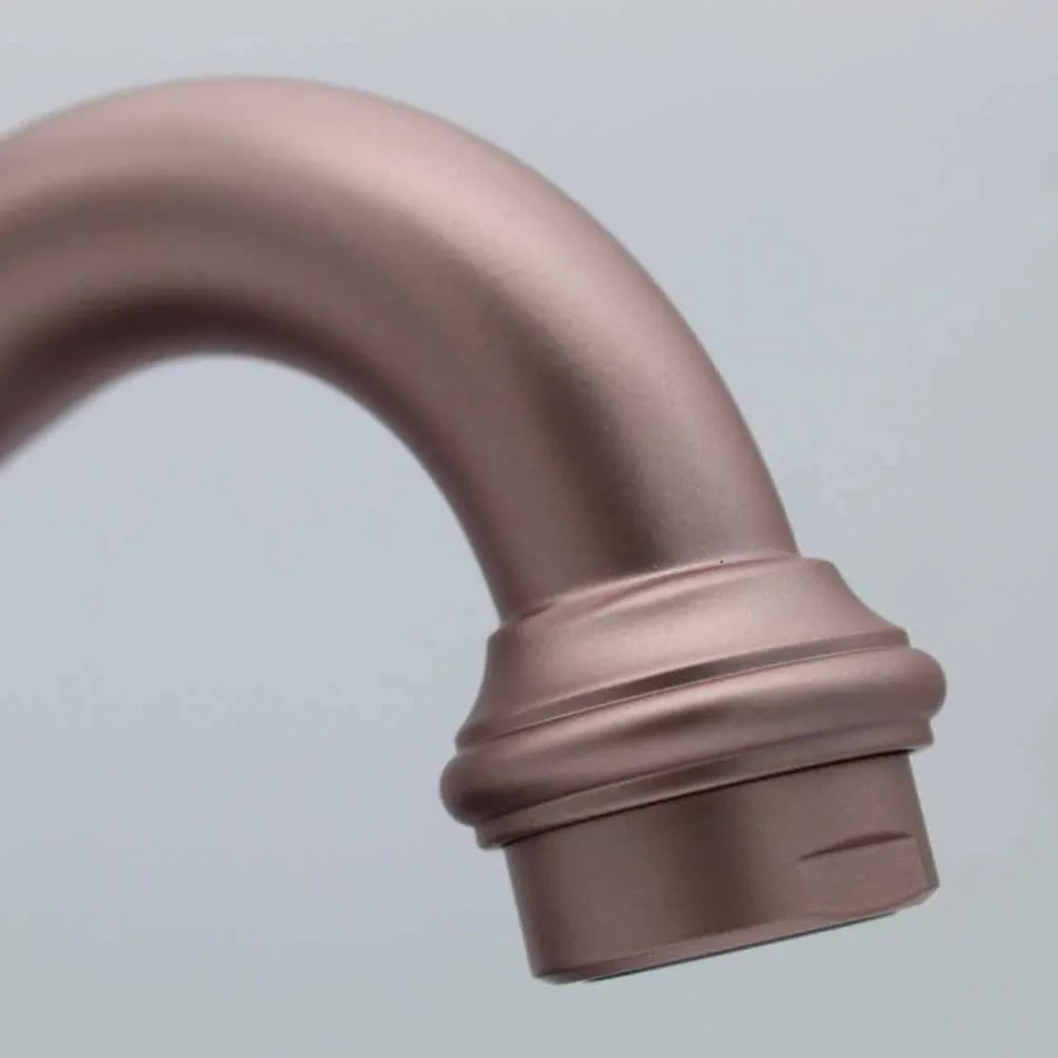 Waschtischmischer aus Chrom oder farbigem Design, hergestellt in Italien - Sophie Viadurini