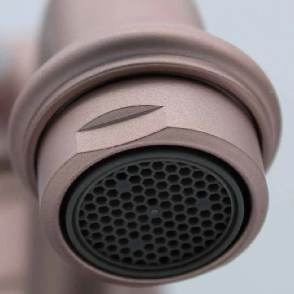 Waschtischmischer aus Chrom oder farbigem Design, hergestellt in Italien - Sophie Viadurini