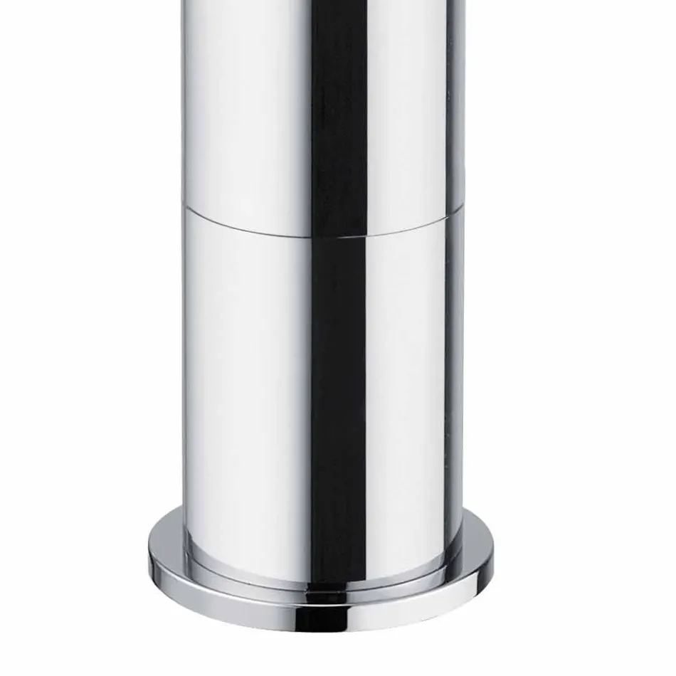 Waschbeckenmischer aus verchromtem Messing ohne Abfluss Made in Italy - Ermia Viadurini