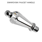 Handgefertigter Waschtischmischer aus Messing im klassischen Stil mit Hebel – Noriana Viadurini