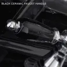 Handgefertigter Waschtischmischer aus Messing im klassischen Stil mit Hebel – Noriana Viadurini