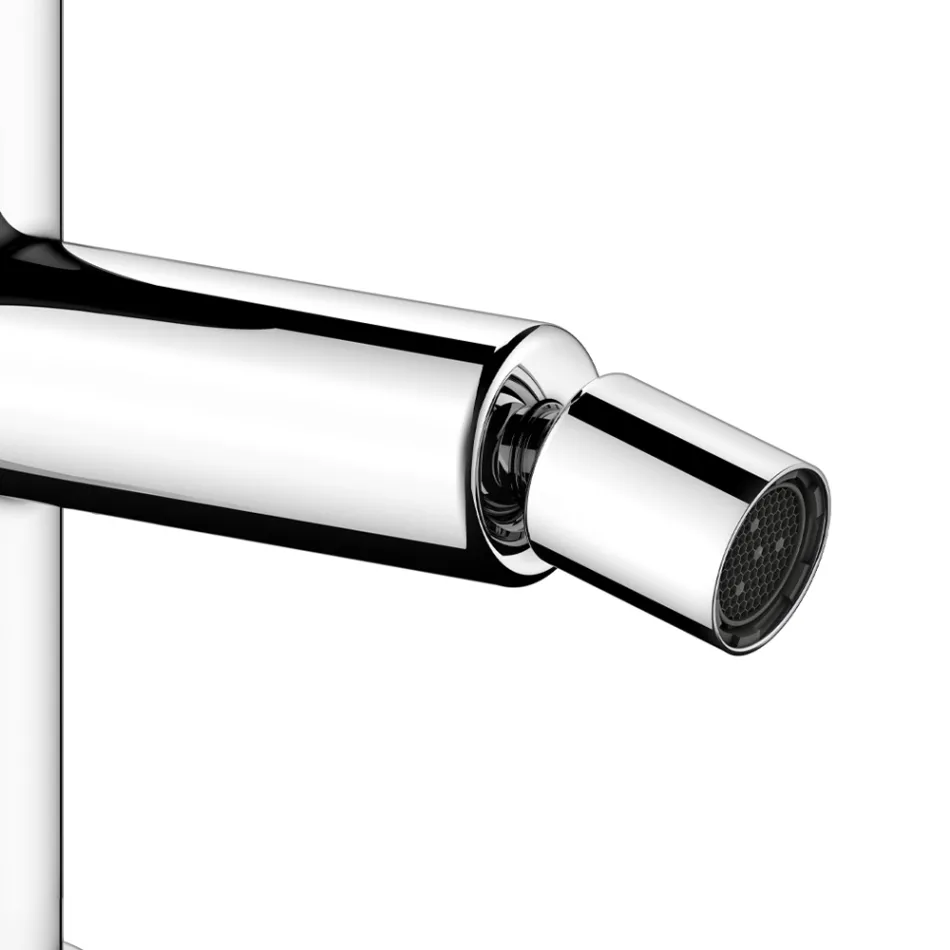 Bidet-Einhebelmischer klassisches Design Messing verchromt - artemisia Viadurini