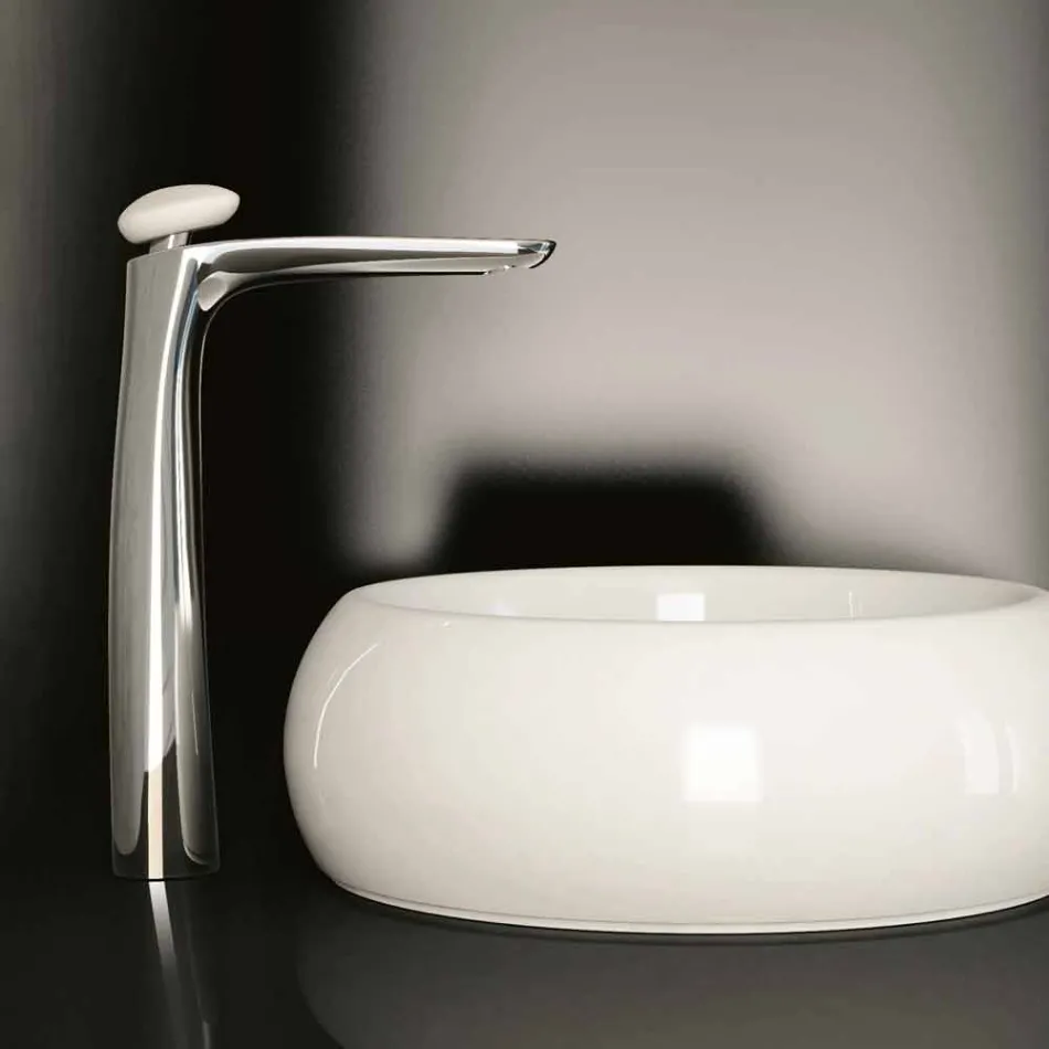 Made in Italy Design Messing Waschbecken Mixer - Besugo Viadurini