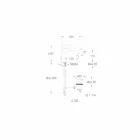 Moderner Messing-Waschbeckenmischer Made in Italy - Besugo Viadurini