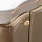 Schrank mit zwei Türen und glänzend lackiertem Korb, hergestellt in Italien – Candy Viadurini