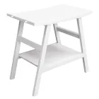 Reclaimed Teak Design Badezimmerschrank mit weißer Platte und Stütze – Crina Viadurini