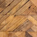 Schwarzer Metall-Wohnzimmerschrank mit 3 Holzschubladen - Wreck Viadurini