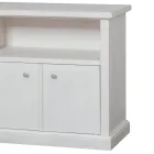 TV-Ständer mit offenem Fach und 2 Türen Made in Italy - Alpan Viadurini