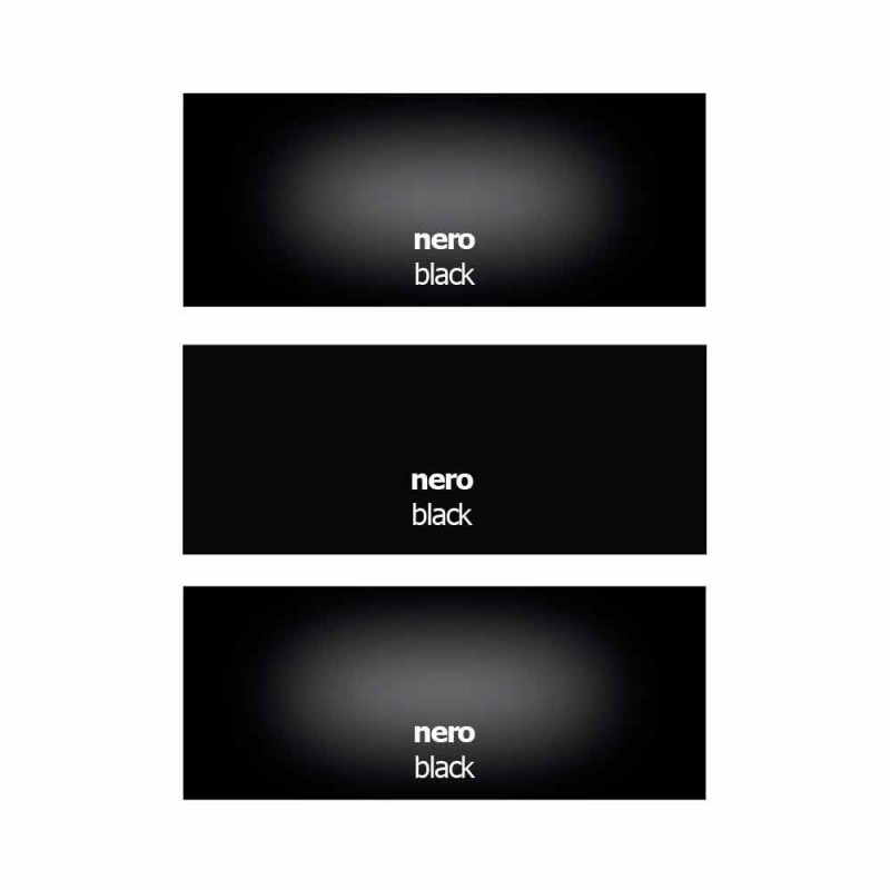 Abgehängter TV-Schrank aus Black Metal und Kristall Made in Italy