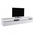 TV-Schrank aus weißem Holz oder Schiefer für Wohnzimmer 2 Größen - Laurent