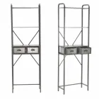 Industrieller Badezimmerschrank aus Eisen im modernen Design - Pome Viadurini