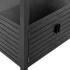 Outdoor-Schrank aus Aluminium mit 2 Türen - Kamera Viadurini