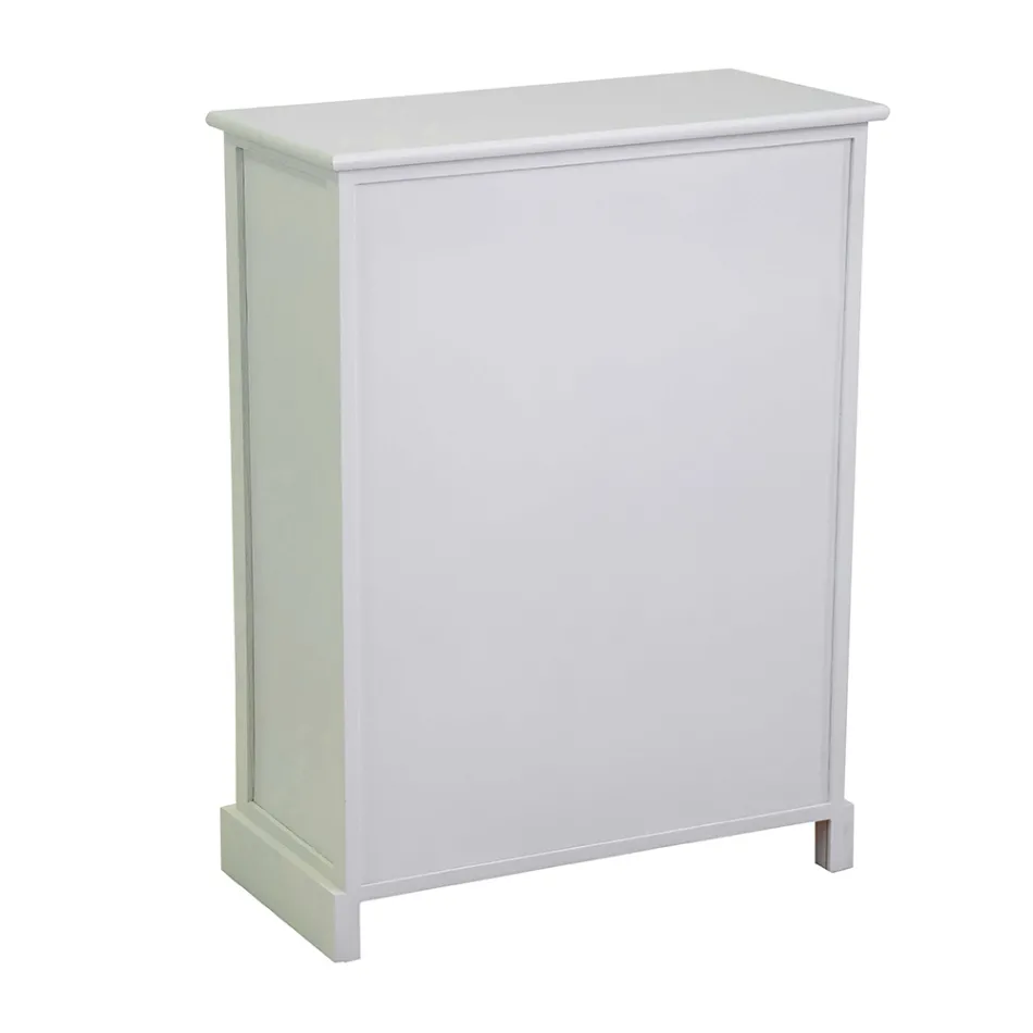 Indoor-Schrank aus Holz mit 2 Türen und 2 Schubladen - Meduse Viadurini