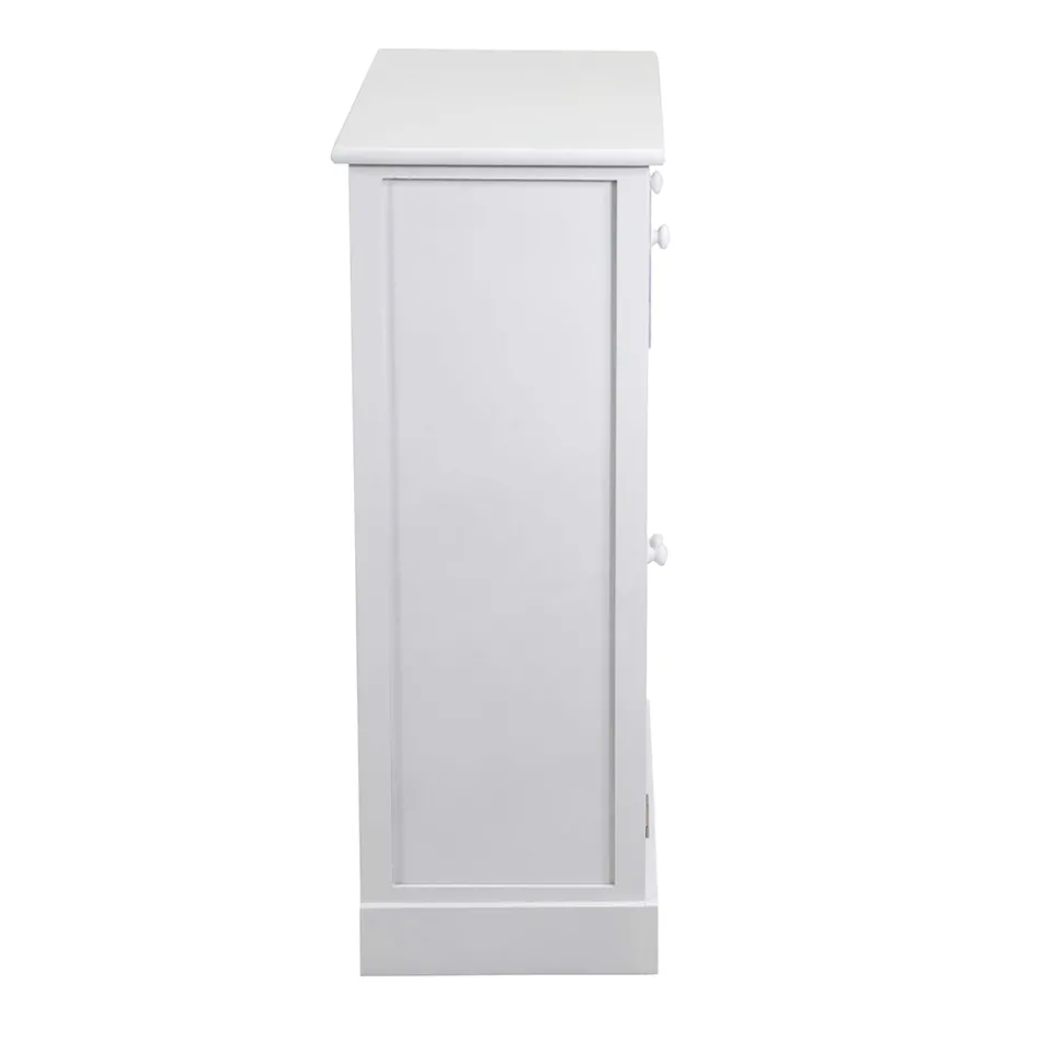 Indoor-Schrank aus Holz mit 2 Türen und 2 Schubladen - Meduse Viadurini