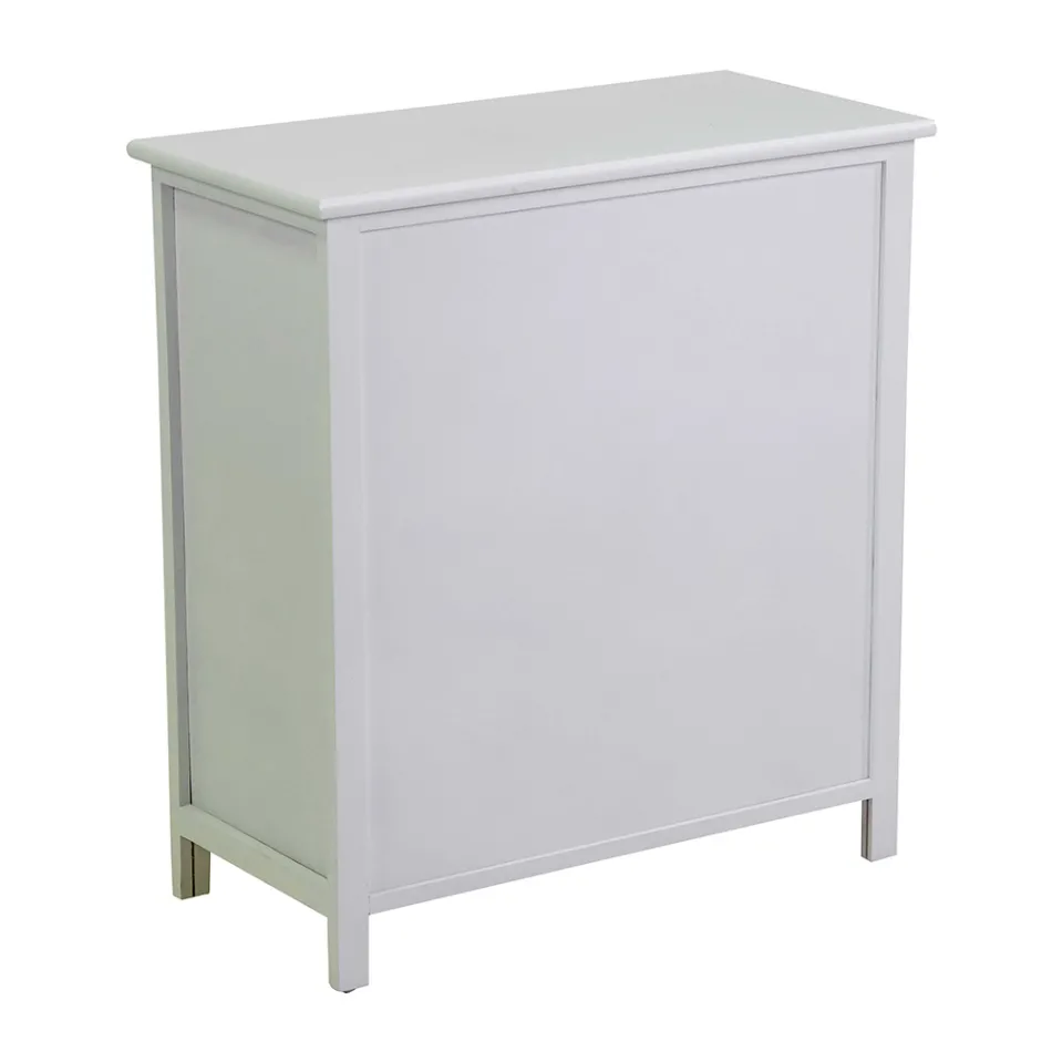 Indoor-Schrank aus Holz mit 6 Schubladen - Qualle Viadurini