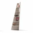My Home Esquina Design Eck Bücherregal MDF lackiert H220cm made in Italy Viadurini