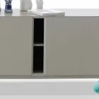 My Home Mirage Design Sideboard aus lackiertem MDF H71xL210cm hergestellt in Italien Viadurini